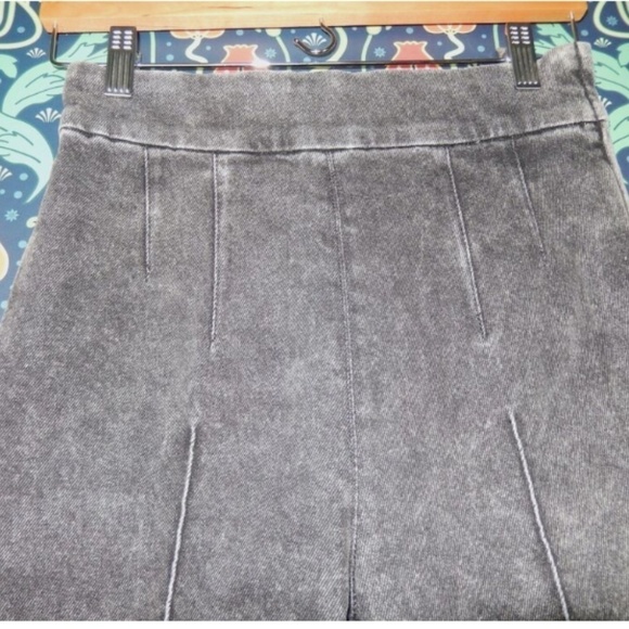 Isabel Marant Pantalon Nanouli Faded Black High Waist Acid Wash Jegging Jeans 36 - Picture 5 of 7